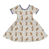 SEAMLESS DESIGN - SPRING BUNNIES (BEIGE)